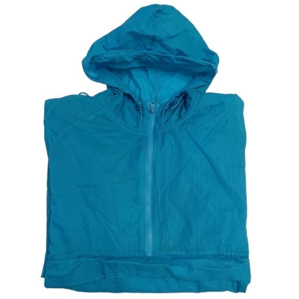 Champion blue windbreaker size‎ medium pullover kangaroo pocket - Picture 2 of 6